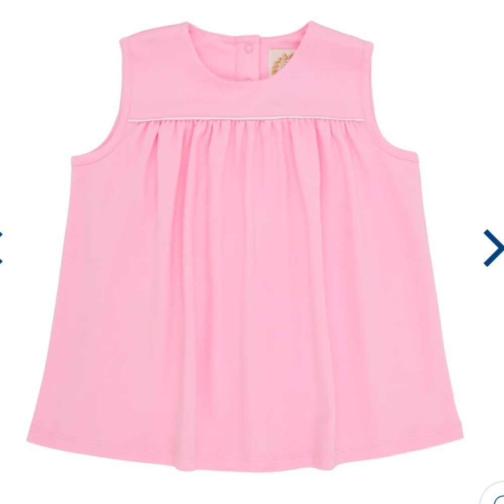 The Beaufort Bonnet Company Sleeveless Dowell Day Top 4T